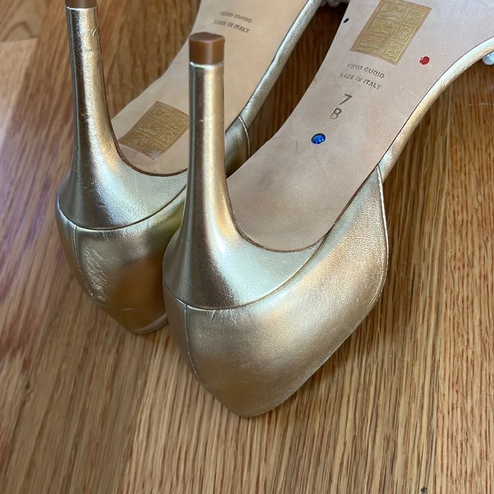 New Something’s Blue Cappy D’Orsay Sandal Size 7 Display